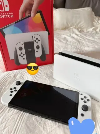Nintendo Switch OLED Blanca