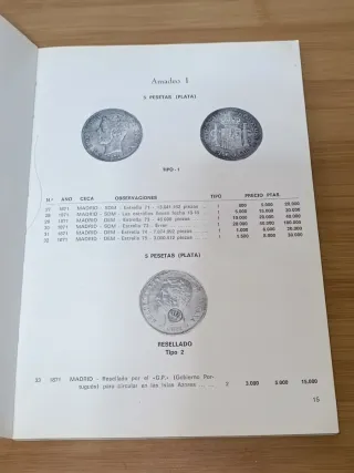Libro Monedas y Billetes Españoles 1868-1978