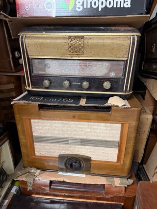 Lote de radios antiguas