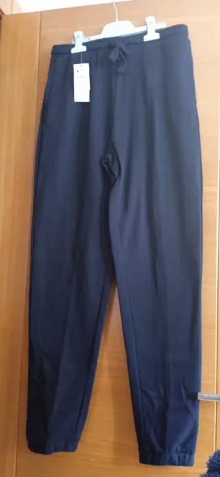 Pantalón chándal mujer negro