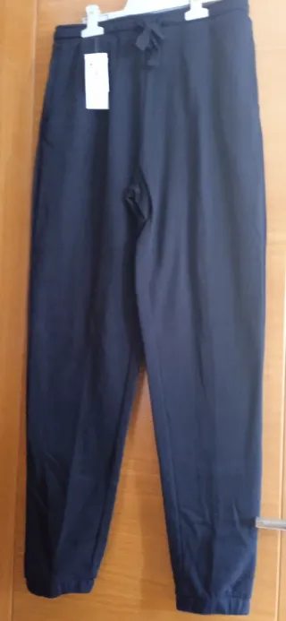 Pantalón chándal mujer negro