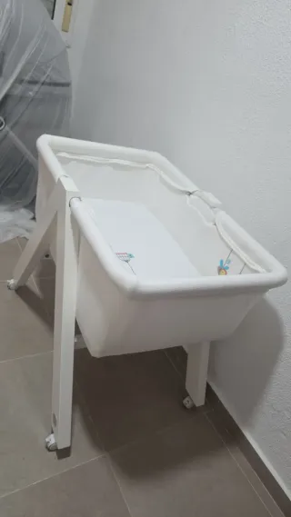 Mini Cuna Completa Blanca