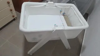 Mini Cuna Completa Blanca