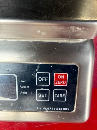 Báscula de precisión Würth BW 30