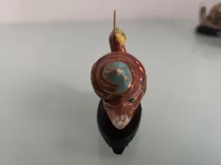 Caracol esmaltado decorativo