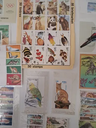 Lote de sellos variados