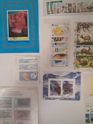 Lote de sellos variados