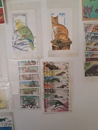 Lote de sellos variados