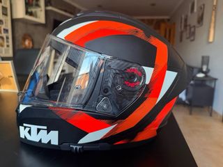 Casco moto LS2 KTM.