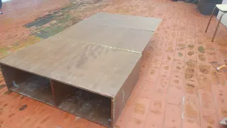 Mueble cama para furgoneta Camper