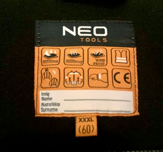 Chaqueta de trabajo NEO waterproof/windstopper