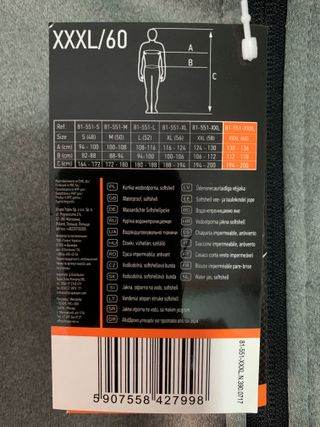 Chaqueta de trabajo NEO waterproof/windstopper