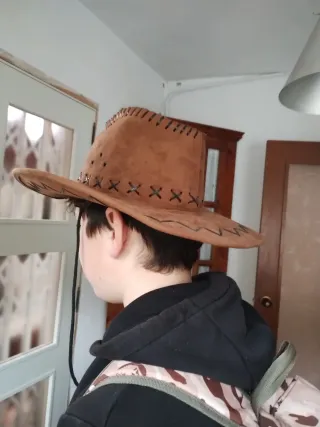 Sombrero de vaquero marrón