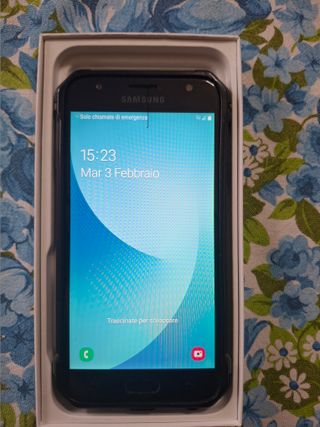 Samsung Galaxy J3-2017 16GB Nero + Cover