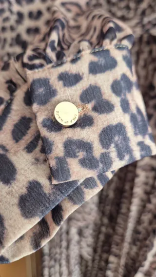 Vestido Lola Casademunt Animal Print Talla M