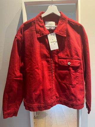 Chaqueta Zara Roja Talla L