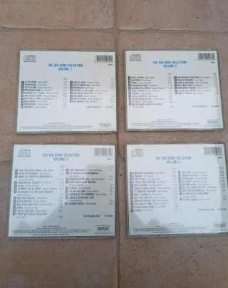 Lote 4 CD Big Band Selection Jazz