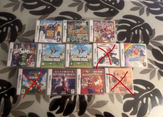 Pack 10 Videojuegos Nintendo DS