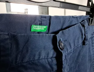 Pantaloni United Colors of Benetton con bretelle