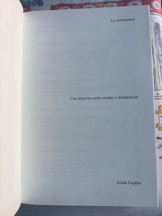 La vestimenta una historia entre modas y diside...