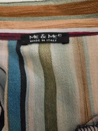 Camicia fantasia righe e geometrici