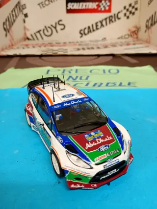 Scalextric Ford Fiesta WRC Abu Dhabi Nuevo
