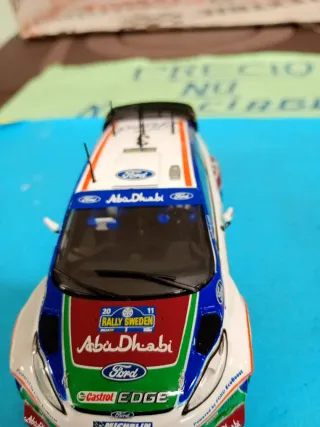 Scalextric Ford Fiesta WRC Abu Dhabi Nuevo