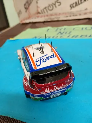 Scalextric Ford Fiesta WRC Abu Dhabi Nuevo