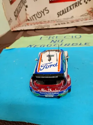 Scalextric Ford Fiesta WRC Abu Dhabi Nuevo