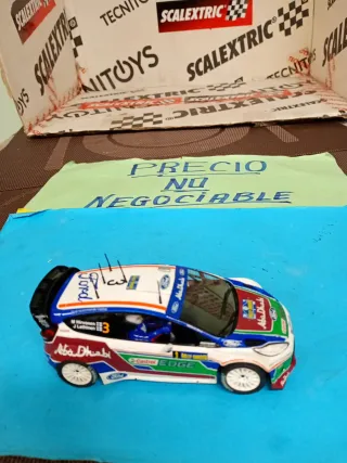 Scalextric Ford Fiesta WRC Abu Dhabi Nuevo