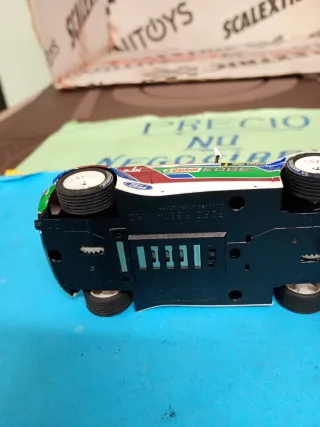 Scalextric Ford Fiesta WRC Abu Dhabi Nuevo