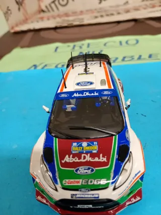 Scalextric Ford Fiesta WRC Abu Dhabi Nuevo
