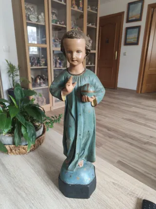 Imagen Niño Jesús con globo