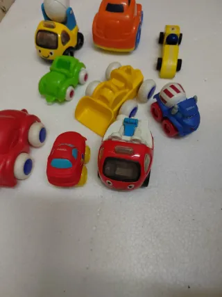 Lote 9 coches de juguete
