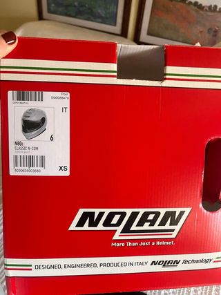 Casco Moto Nolan Mujer Talla XS