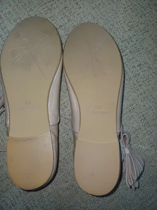 Zapatos Oca-Loca niña comunión/fiesta rosa maquill