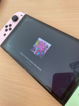 Nintendo Switch OLED Verde y Rosa