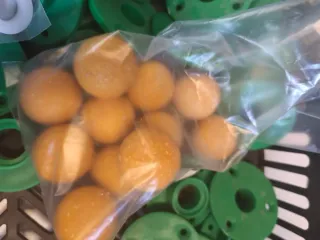 Cojinetes futbolín +11 pelotas 36gr