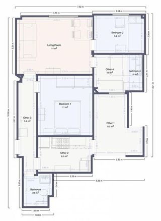 Piso en venta en Parque Victoria Eugenia en Málaga