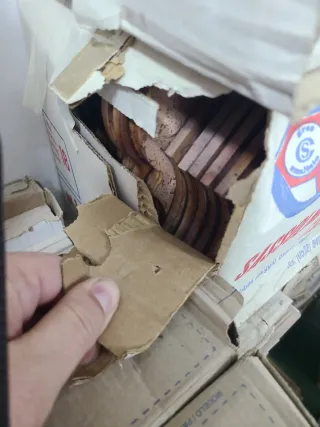 Azulejos,racholas Restos de todo un poco.