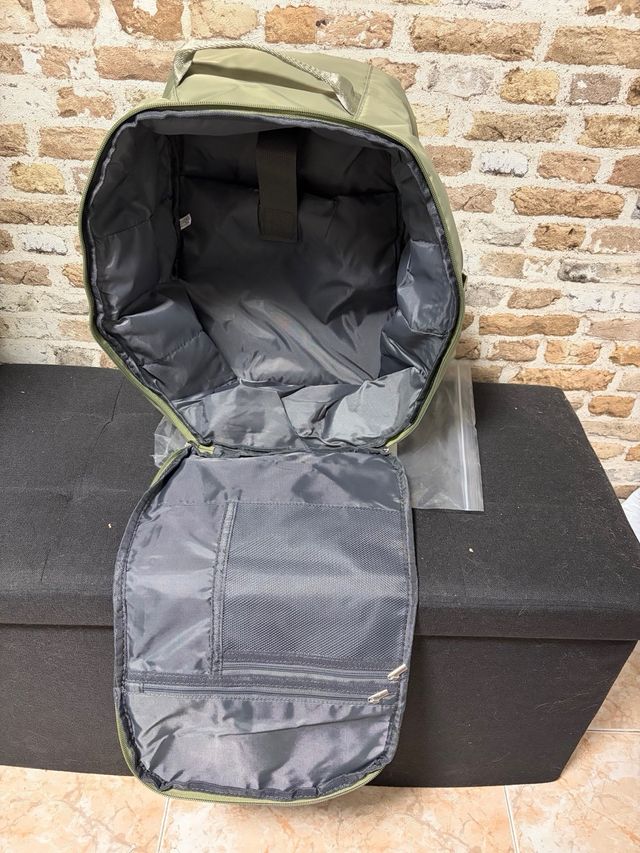 Mochila de viaje para avión