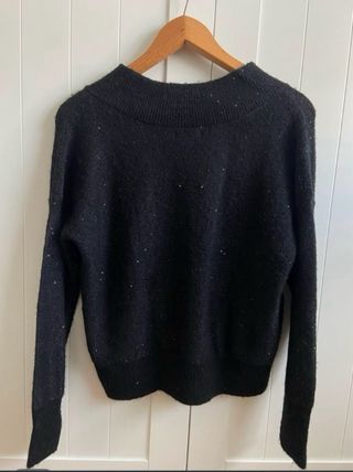 Jersey negro con brillos