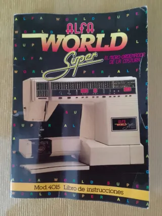 Máquina de coser Alfa World Super 4015
