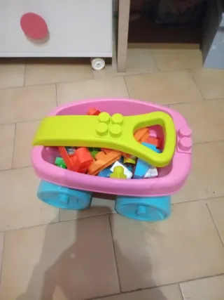 Carrito de construcción para niños