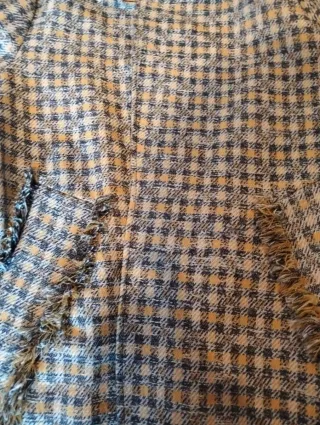 Abrigo cuadros BIMBA Y LOLA