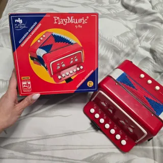 Acordeón infantil rojo PlayMusic