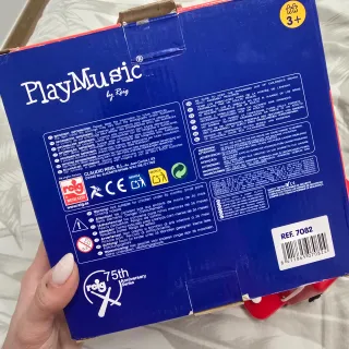 Acordeón infantil rojo PlayMusic