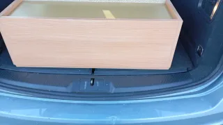 Mueble Altillo Cocina Madera y Blanco