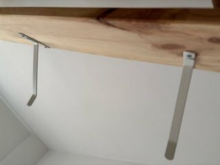 Estante madera radiador estufa