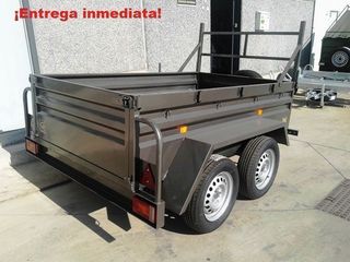 NUEVO: Remolque 2 ejes 750 kg con freno